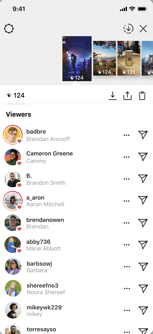 Standard Viewer List